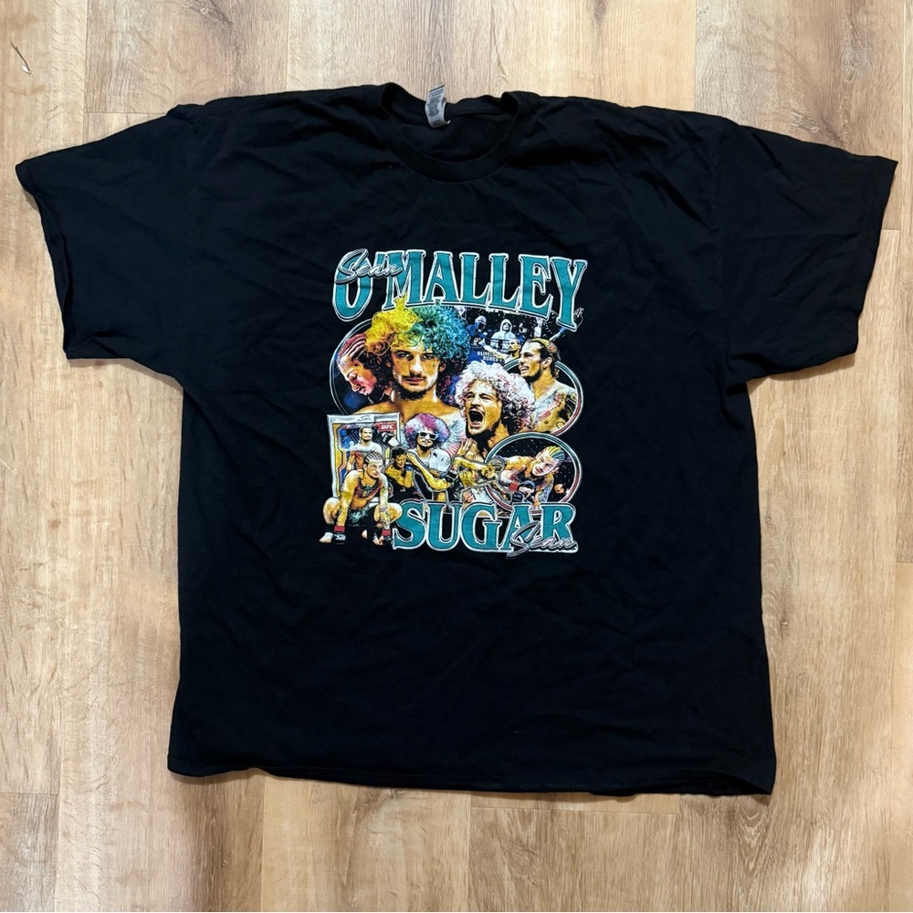 Sugar Sean O’Malley MMA Black Graphic T-Shirt UFC Champion Fighter